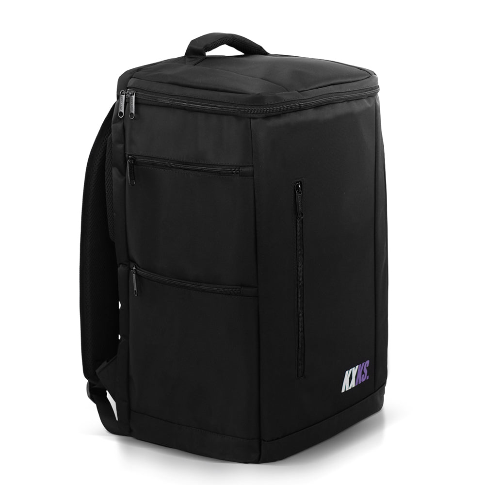 Sneaker Backpack (Black/Purple)